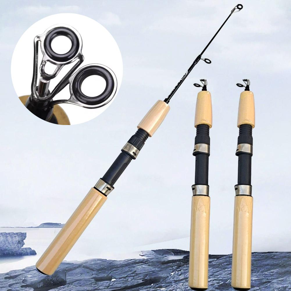 Ice Fishing Tip Up - Mini Buz Balıkçılık Kamışı Taşınabilir Karbon