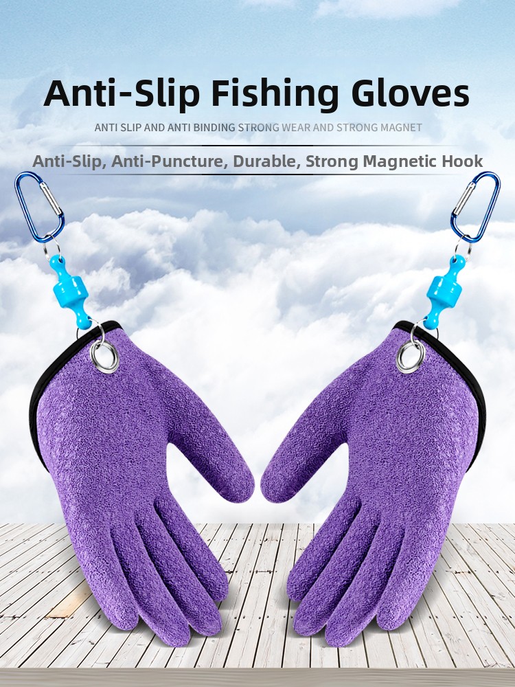 Fishing Equipment Brands - Balıkçılık Eldiveni, Tüylenmeyi Önleyici, Kaymayı Engelleyici,