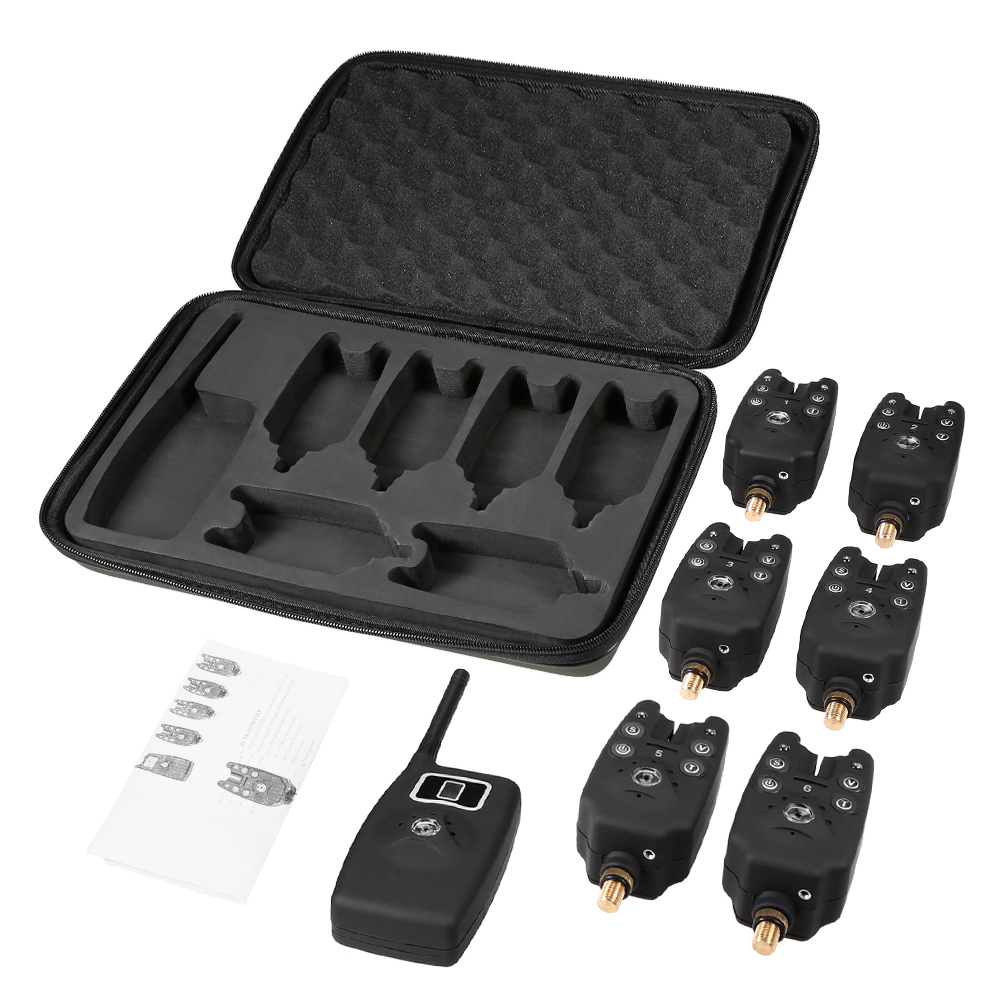 Fishing Equipment Bag - Lixada kablosuz balıkçılık Bite alarmlar Set