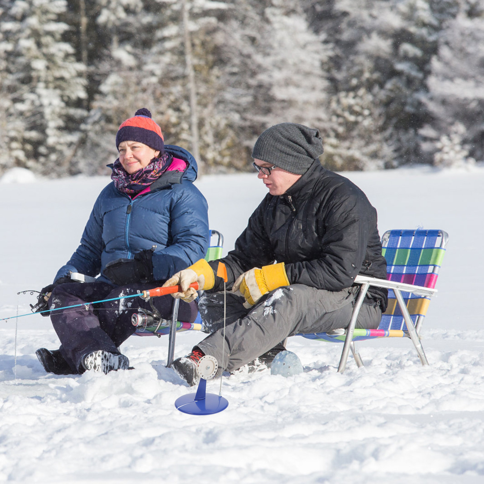 Buzda Balık Tutma Bayrağı, Yük - Ice Fishing Tip Up incelemesi ve fiyatı