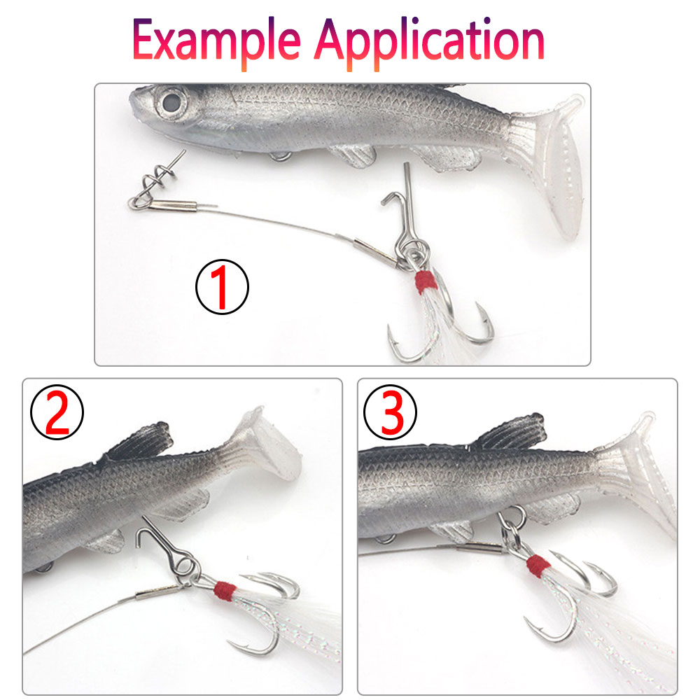 50/100 adet balıkçılık yemi St - Fishing Equipment Cheap incelemesi ve fiyatı
