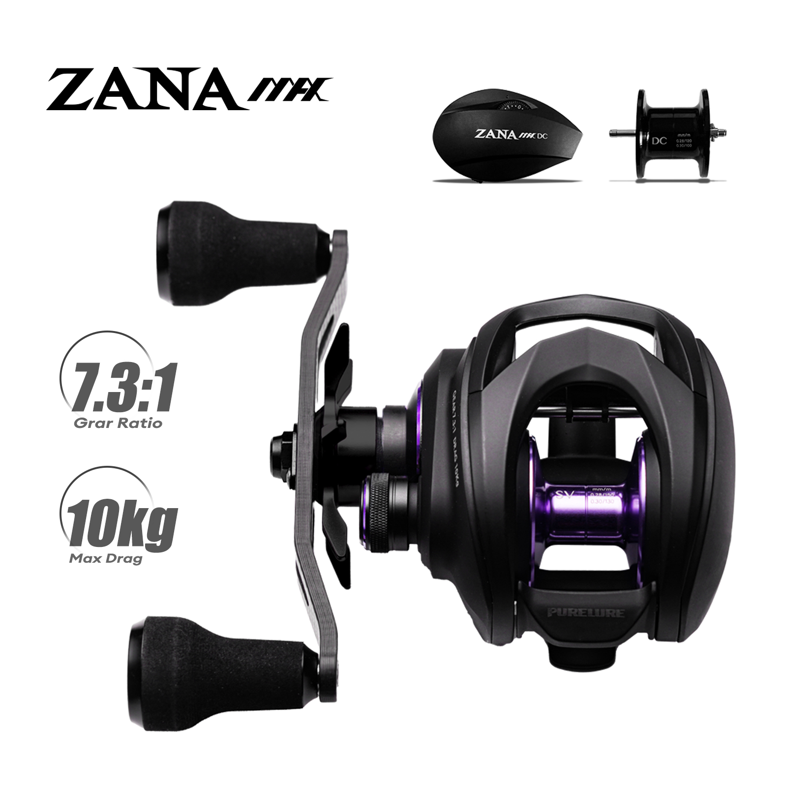 PURELURE ZANA MAX 10KG SV+DC Ç - Abu Garcia Reel Max incelemesi ve fiyatı
