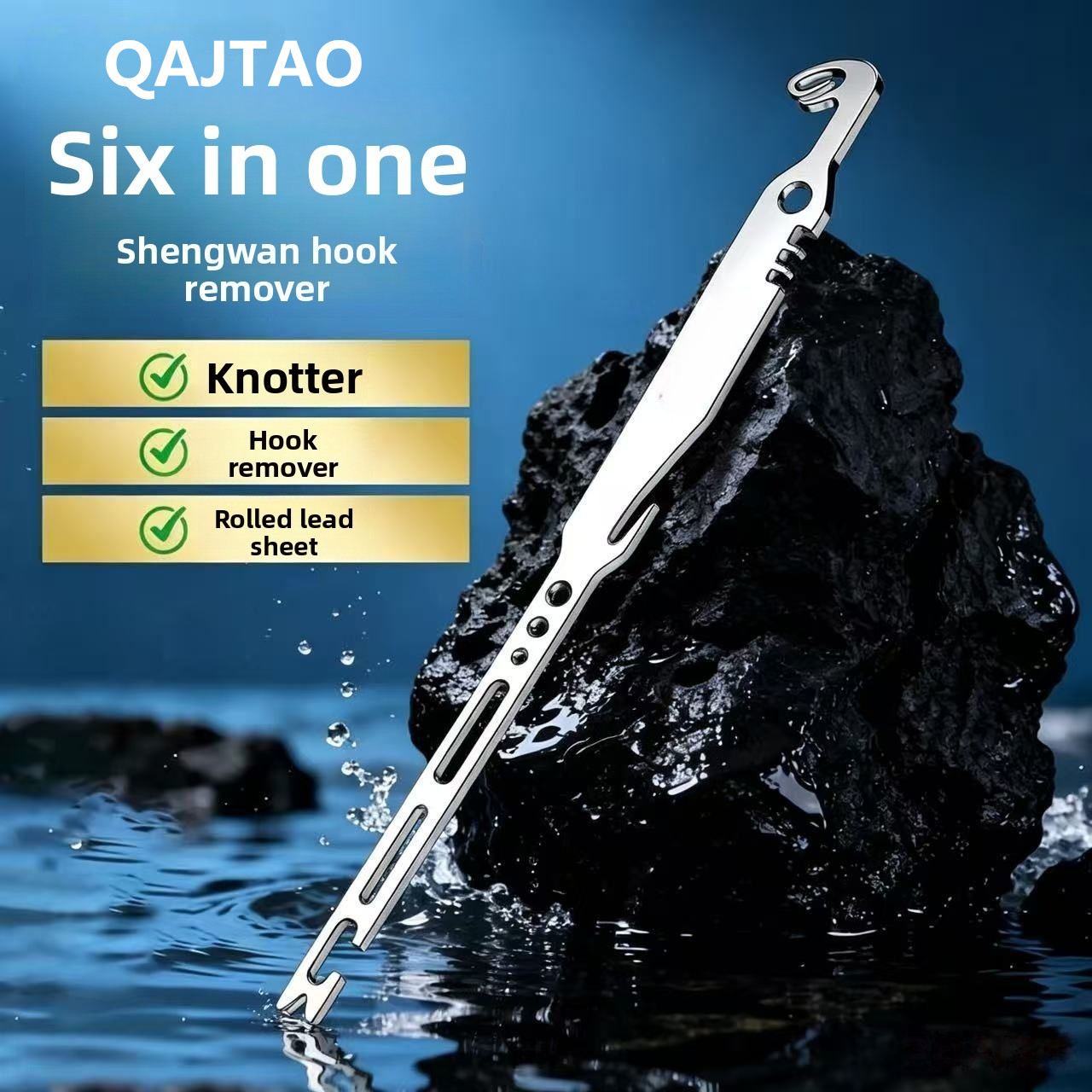 QAJTAO 4 Adet 6'sı 1 Arada Pas - Fishing Equipment Price incelemesi ve fiyatı