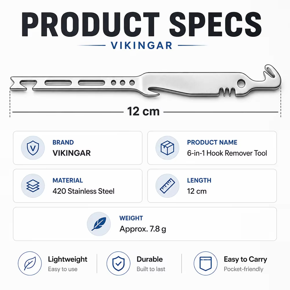 QAJTAO 4 Adet 6'sı 1 Arada Pas - Fishing Equipment Price incelemesi ve fiyatı